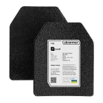 Сталева бронеплита 4 клас захисту. Вага 4 кг. Розмір M (25х30 см.) 2