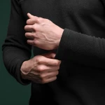 Флісова тактична кофта Garrison Fleece Black. Temperature control, polyester 4