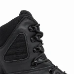 Тактичне взуття Milbot Conquest з мембраною Gore-Tex®. Натуральна шкіра. Чорні 7