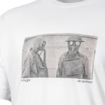 Футболка чоловіча Basic Military. Gasmask Grins. Cottone/Elastane, білий 5