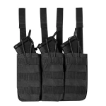 Потрійний підсумок під магазини АК/АR. Cordura 1000. Molle. Чорний 3
