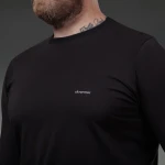 Кофта-лонгслів Ukrarmor Pulse Longsleeve. Cotton and Elastane. Чорний 3