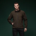 Флісова кофта Ukrarmor Patrol Pullover Fleece Ranger green. Polyester, windproof 2