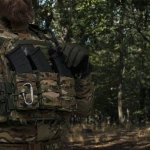 Одинарный подсумок под магазины АК/АR (тканевый). Мультикам 3