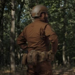 Комплект Modular Battle Belt S/M 2-го класу захисту. Тактичний пояс з обвісами. Койот 3