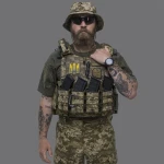 Тактическая футболка Gen. II Warrior's shirt. Oversize, кулирная гладь 7