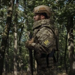 Балістичний захист шиї Gen 1 (та верхньої частини спини) 2-го класу. Піксель (мм-14) 11