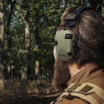 Активні навушники Walker's Razor Patriot OD Green з наголів'ям. Виробник США 7