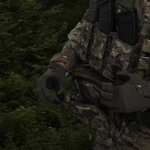 Сумка-напашник PRO. Розмір L (16х22 см). Матеріал Cordura 1000. Мультикам 4