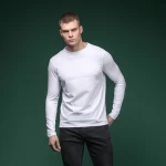 Кофта-лонгслів Ukrarmor Pulse Longsleeve. Cotton and Elastane. Білий 7
