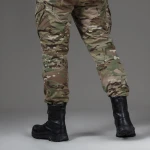 Берці зимові тактичні високі WarFlex. Шкіряні. Підвищена міцність. Чорного кольору 4