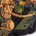 Патч (шеврон) «Tactical Wild Boar» від Brand Element. М’який ПВХ пластик 3