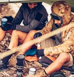 Двостороння куртка з капюшоном Helikon-Tex Wolfhound – Desert Night Camo/US Desert 2