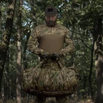 Тактична сумка баул на 100 л. Cordura 500D. Водостійка. Мультикам 8