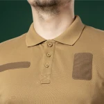 Футболка-поло тактична Ukrarmor Polo Reflex. Cotton. Колір Койот 4