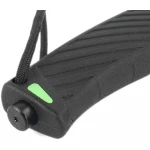 Ніж Ganzo G8012V2 чорний з паракордом та кресалом. Вуглецева сталь 4