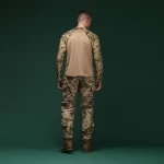 Тактична сорочка Base Combat Shirt з довгим рукавом. Піксель/Койот 3