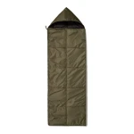 Спальний мішок літній (ковдра з капюшоном), 220 х 73 см. Колір Хакі.
