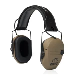 Активні навушники Walker's Razor Tan (Койот) з наголів'ям. Виробник США 6