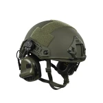 Активні навушники Earmor M31H (Helmet version) з кріпленням ARC rail. Олива 3