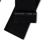 Шкарпетки зимові Covert Threads Wool Beast OTC з мериносової вовни. Black 4