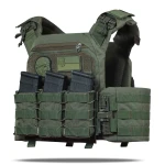 Бронежилет 6-го класу (PRO). Вага 6.3 кг. Керамічні плити 2.9 кг. Олива 3