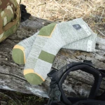 Водонепроникні шкарпетки DexShell Terrain Walking Ankle. Колір зелений 3