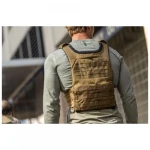 Кофта-лонгслив 5.11 Tactical PT-R Charge 2.0. Цвет battle brown heatherr 7