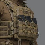 Шеврон прапор України з гербом. М'який ПВХ пластик. Койот 3