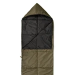 Спальний мішок літній (ковдра з капюшоном), 220 х 73 см. Колір Хакі. 3