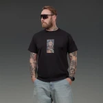 Футболка Basic Military T-Shirt. Battle Pup. Cotton/Elastane. Чорний 2