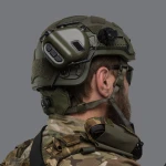 Активні навушники Earmor M31H (Helmet version) з кріпленням ARC rail. Олива 5