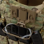 Тактичне кріплення для телефону на систему Molle, 17х11х3 см. Койот 2