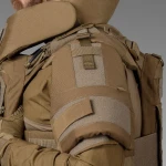 Плечовий захист з балістичними пакетами 1-го класу. STANAG 2920. Койот 4