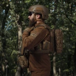 Тактичний рюкзак на 10 л. Кріплення Molle. Cordura 1000D. Койот 7