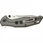 Ніж розкладний SKIF Adventure II SW. Світле (класичне) лезо. Довжина 223 мм. Олива 6