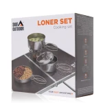 Набор для приготовления пищи Skif Outdoor Loner Set. Нержавеющая сталь