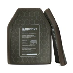 Керамічні бронеплити 5 класу Bronyx (комплект). Вага 6.74 кг. Розмір XL (27.5х35.5 см) 5