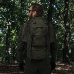 Рюкзак Mil-Tec на 75 л з водовідштовхувальним покриттям. Олива 7