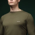 Кофта-лонгслів Ukrarmor Pulse Longsleeve. Cotton and Elastane. Олива 6