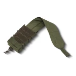 Одинарный закрытый подсумок с клапаном под магазин АК/АR. Олива. 5