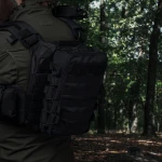 Тактичний рюкзак на 10 л. Кріплення Molle. Cordura 1000D. Чорний 4