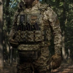 Підсумок одинарний пластиковий для магазину АК/AR. Піксель (ММ-14) 5