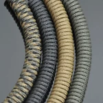 Шнур страхувальний Standard з воронованим карабіном. Навантаження до 50 кг. Койот 6