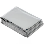 Аварійна термоковдра Skif Outdoor Thermo Shield. Матеріал алюмінійований поліетилен, 210х160 см
