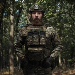 Плитоноска покращена (PRO) під бронеплити 25х30 см. Мультикам 5