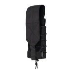 Одинарний закритий підсумок з клапаном під магазин АК/АR. Чорний.