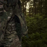 Двойной закрытый подсумок с клапаном под магазины АК/АR/РПК-74. Мультикам 3