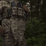 Протиуламковий фартух 1-го класу захисту (з балістичним пакетом). Розмір XL. Піксель (мм-14) 8