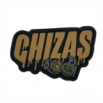 Патч (шеврон) «Chizas» від A.T.A.K.A. x SANCHI. М’який ПВХ пластик. Койот